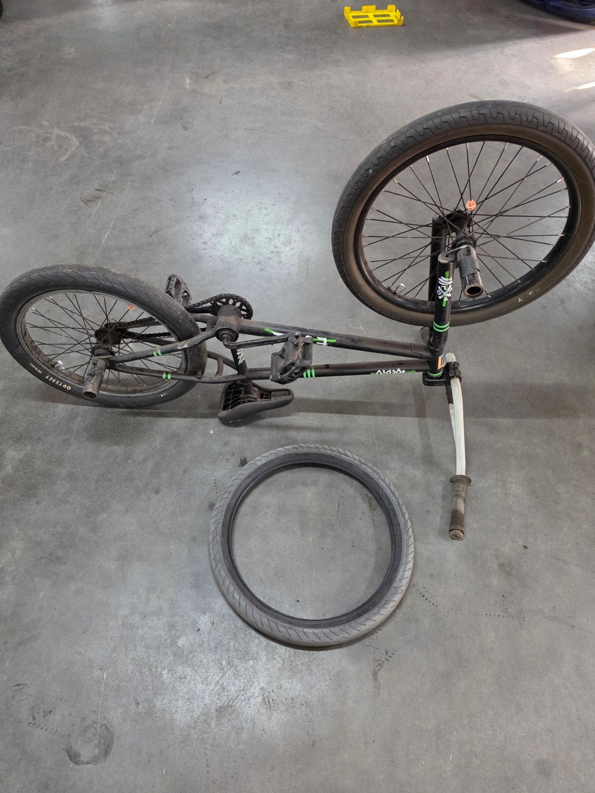 Gebruikte BMX-fiets met 20 inch wielen, Ophalen, Staal, Onbekend, Voetsteunen