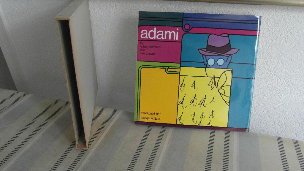 ADAMI ; fraai boek met 3 originele litho's ; goedkoop, Ophalen of Verzenden, Zo goed als nieuw, Schilder- en Tekenkunst