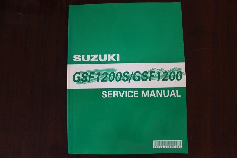 Suzuki GSF1200 S 2001 motorcycle service manual GSF 1200 K1, Ophalen of Verzenden, Suzuki