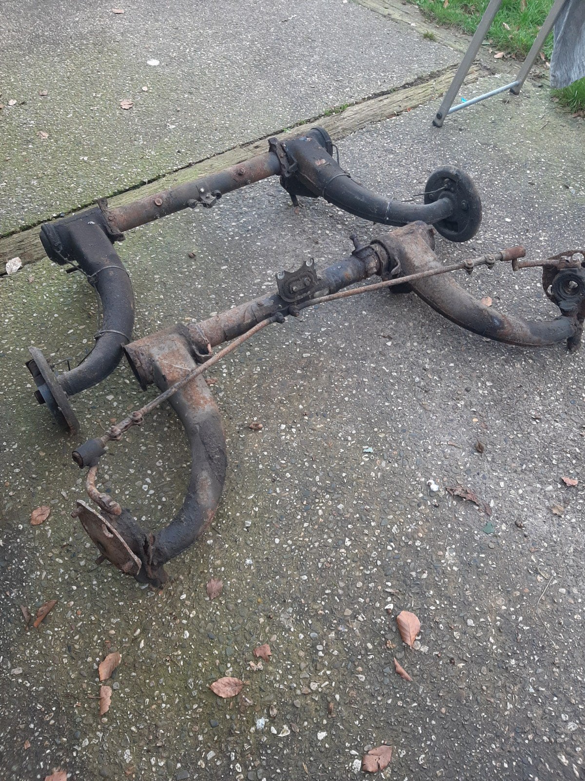 2cv voor- en achteras, Auto-onderdelen, Ophalen of Verzenden, Citroën