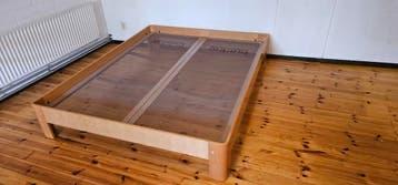 Auping Auronde bed 160x200 met 2 spiraalbodems, Ophalen, Tweepersoons, Zo goed als nieuw, 200 cm