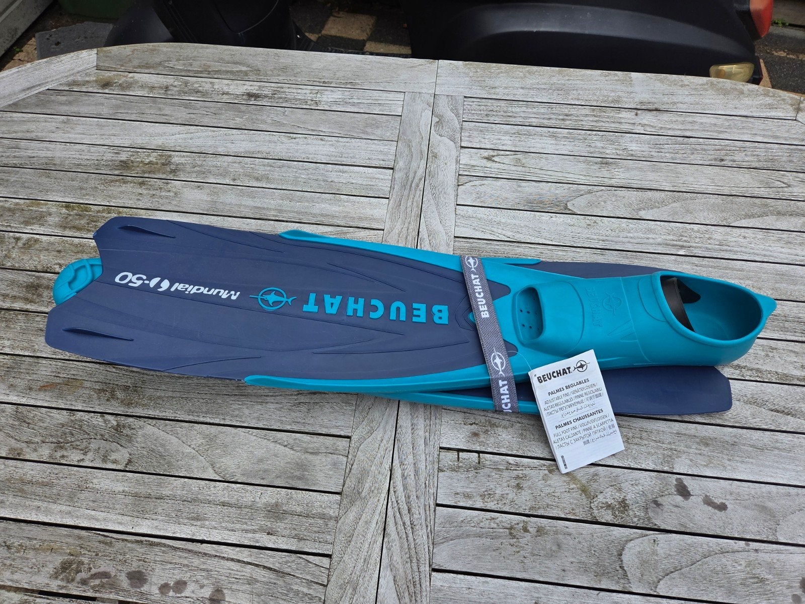 Nieuwe Beuchat Mundial Freedive Vinnen Maat 41/42, Watersport en Boten, Ophalen of Verzenden, Nieuw, Zwem- of Duikvliezen
