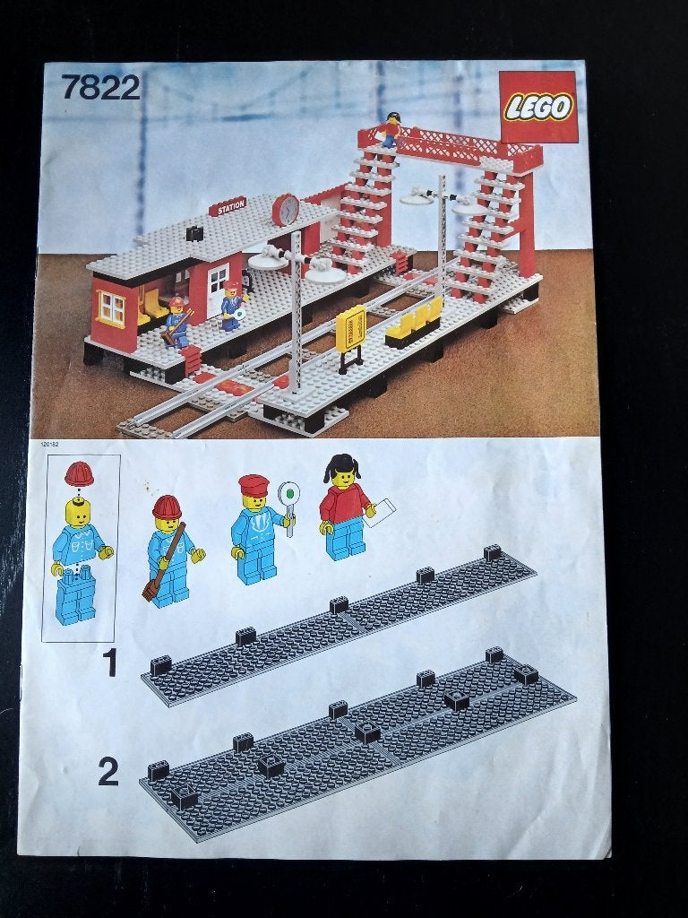 Lego 7822 instructieboekje (1980), Ophalen, Gebruikt, Overige thema's, Lego