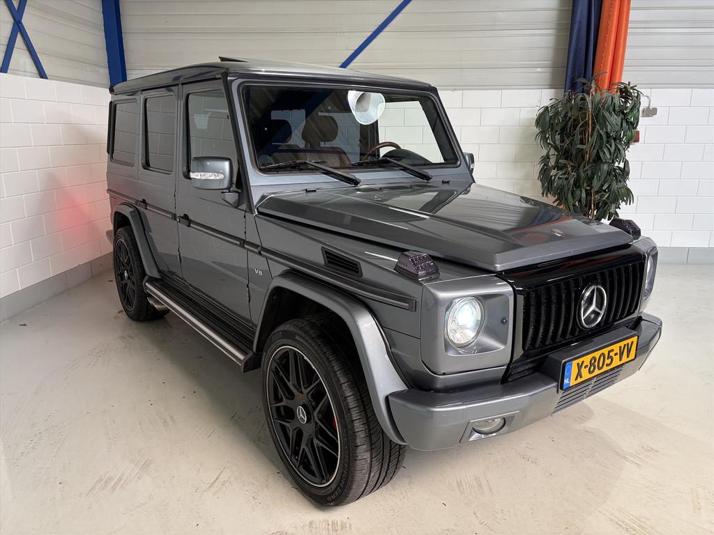 Mercedes G-Klasse 500 V8 388pk AUT7 Schuifdak. Xenon, Youngt, Auto's, Mercedes-Benz, 5461 cc, Gebruikt, 8 cilinders, G-Klasse