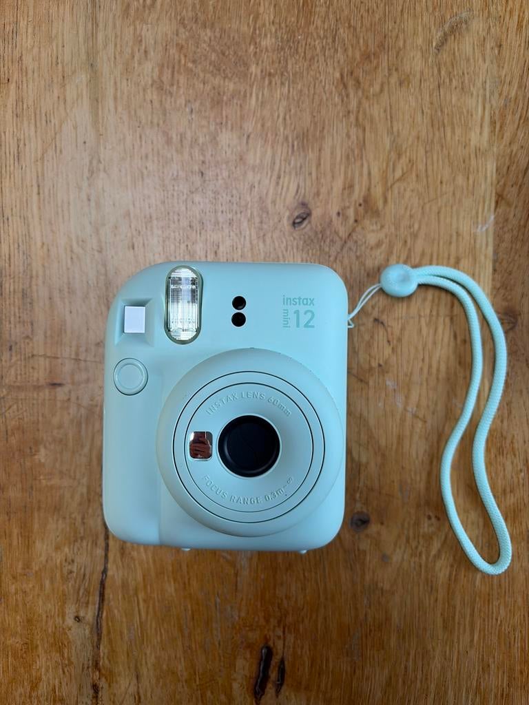 Instax Mini 12 Instant Camera - Mintgroen, Compact, Ophalen of Verzenden, Zo goed als nieuw, Overige Merken