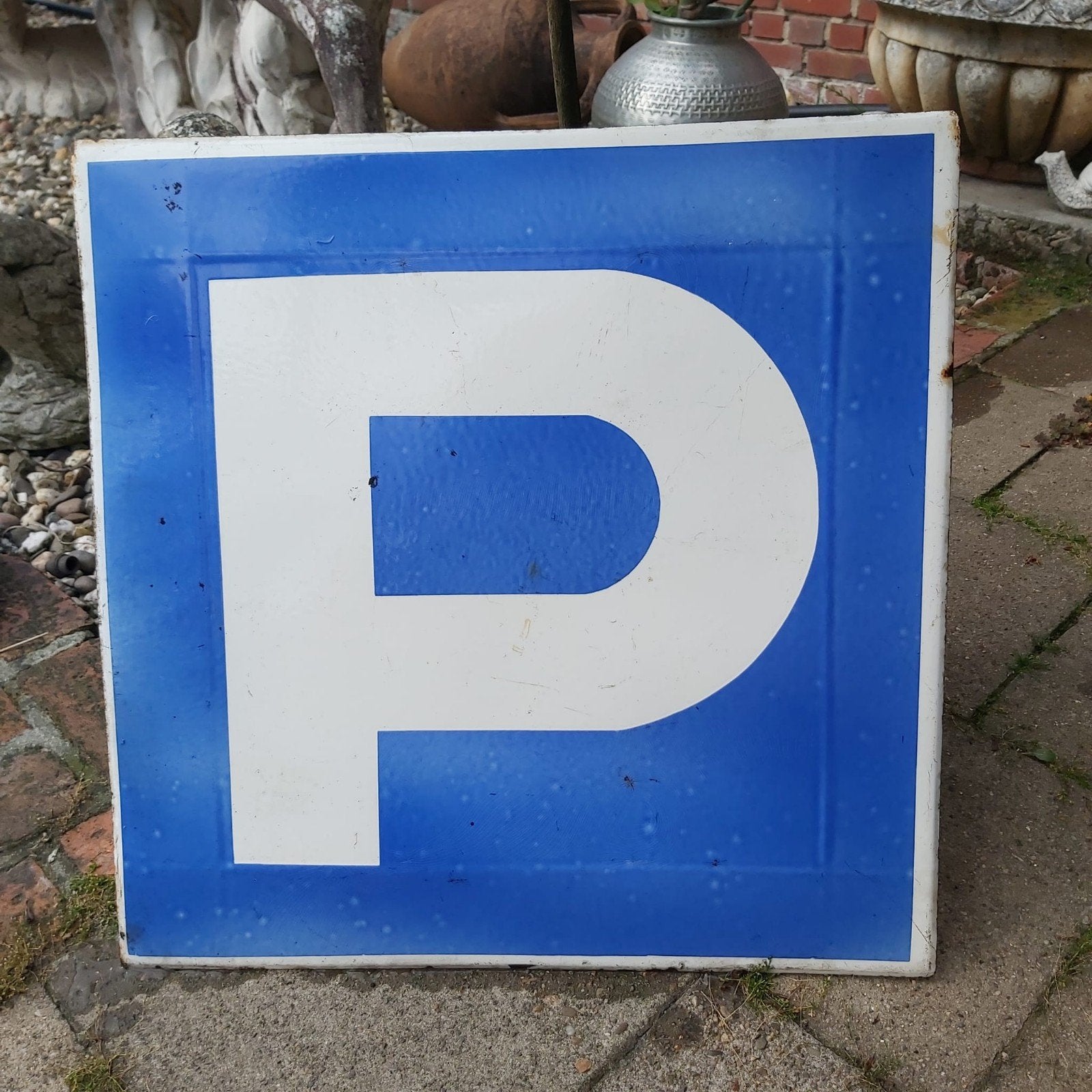 Bord borden verkeersbord emaille verkeersbord, Ophalen