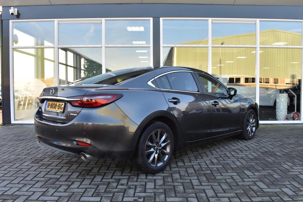 Mazda 6 2.0 SkyActiv-G 165 Comfort|Automaat|Lederen interieu, 1998 cc, Gebruikt, 4 cilinders, Sedan