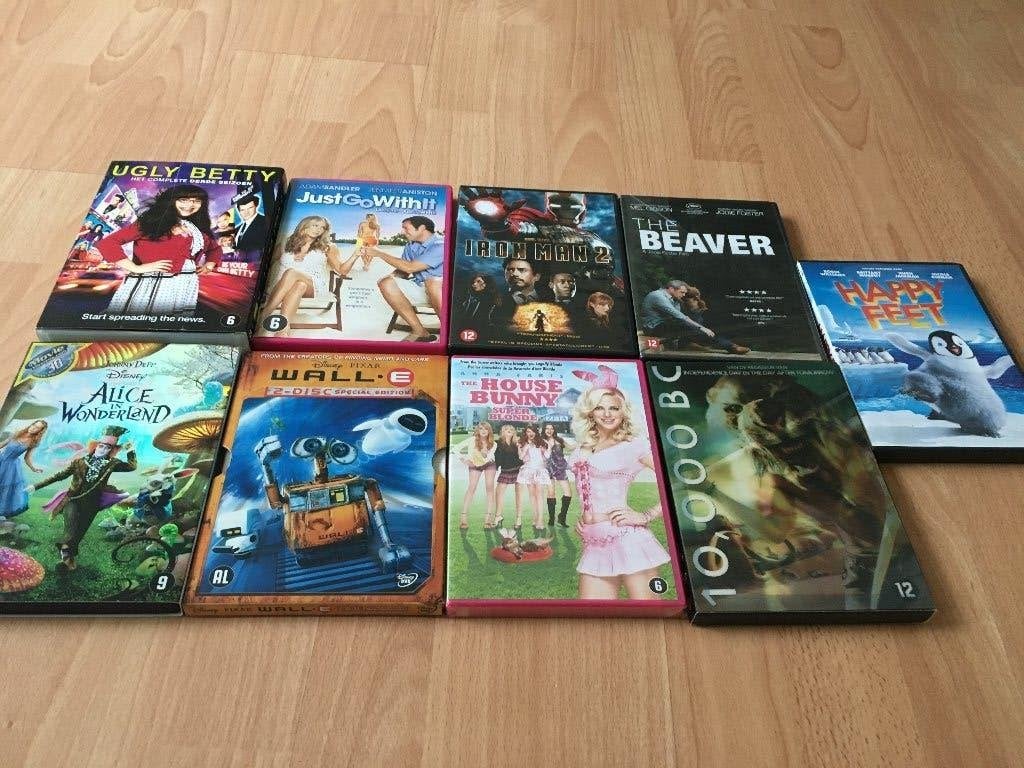 Verschillende dvd's te koop, Alle leeftijden, Ophalen, Zo goed als nieuw, Overige gebieden