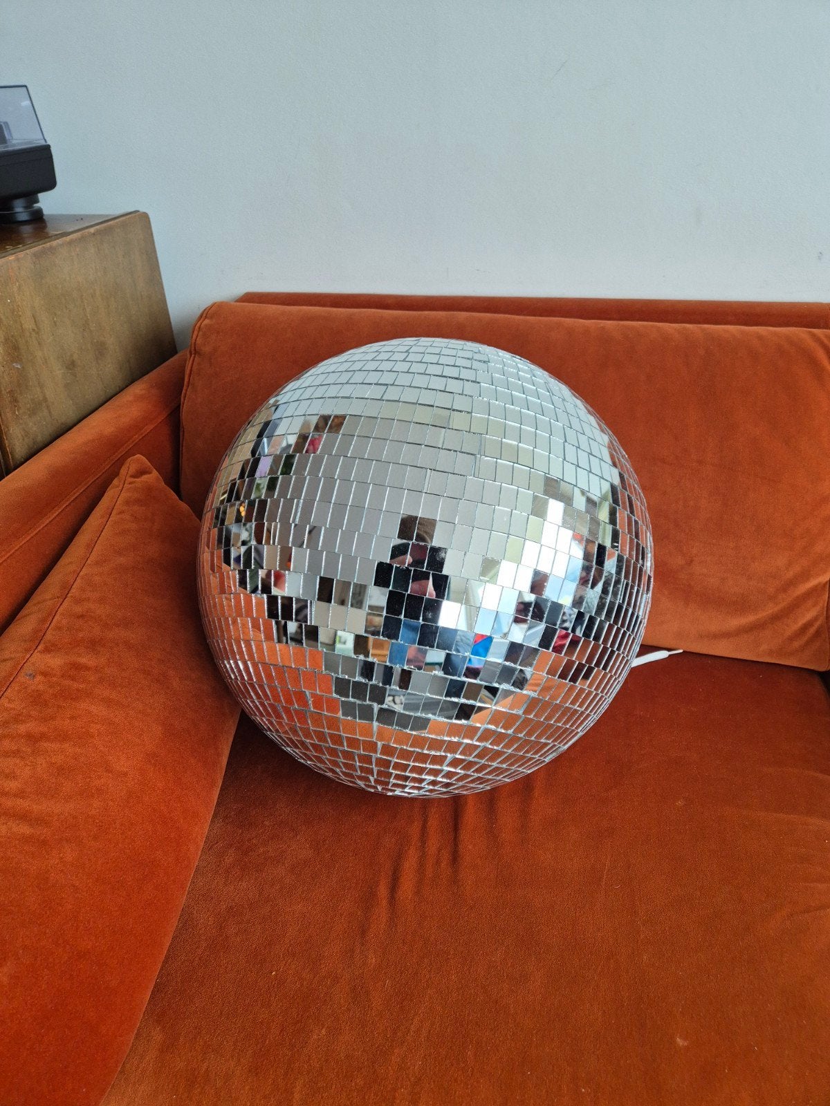 Grote discobal 40 cm, Ophalen, Gebruikt, Feestartikel, Verjaardag
