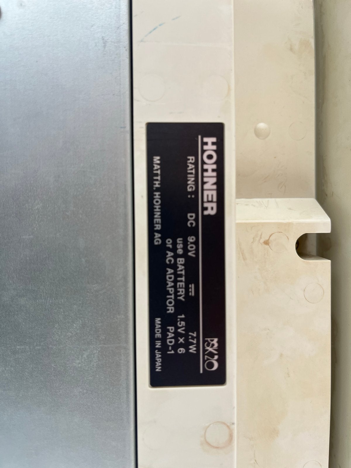 Hohner PSK20 Keyboard - Vintage Synthesizer, Ophalen of Verzenden, Gebruikt, 49 toetsen, Overige merken