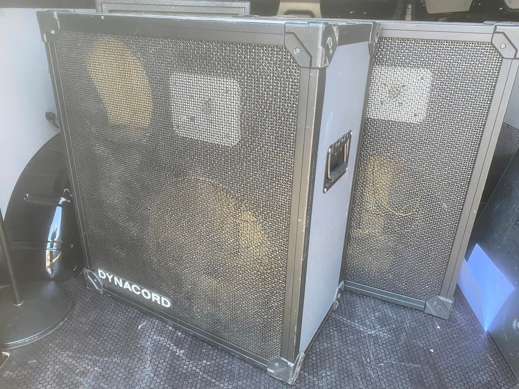 Dynacord speakerkasten LEEG !!, Overige merken, Ophalen of Verzenden, Nvt, 120 watt of meer