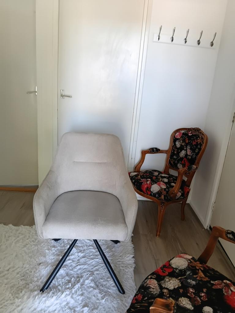Stoelen 4x  ik vekoop want wil andere kleur, Ophalen, Zo goed als nieuw, Cuip stoelen, Vier