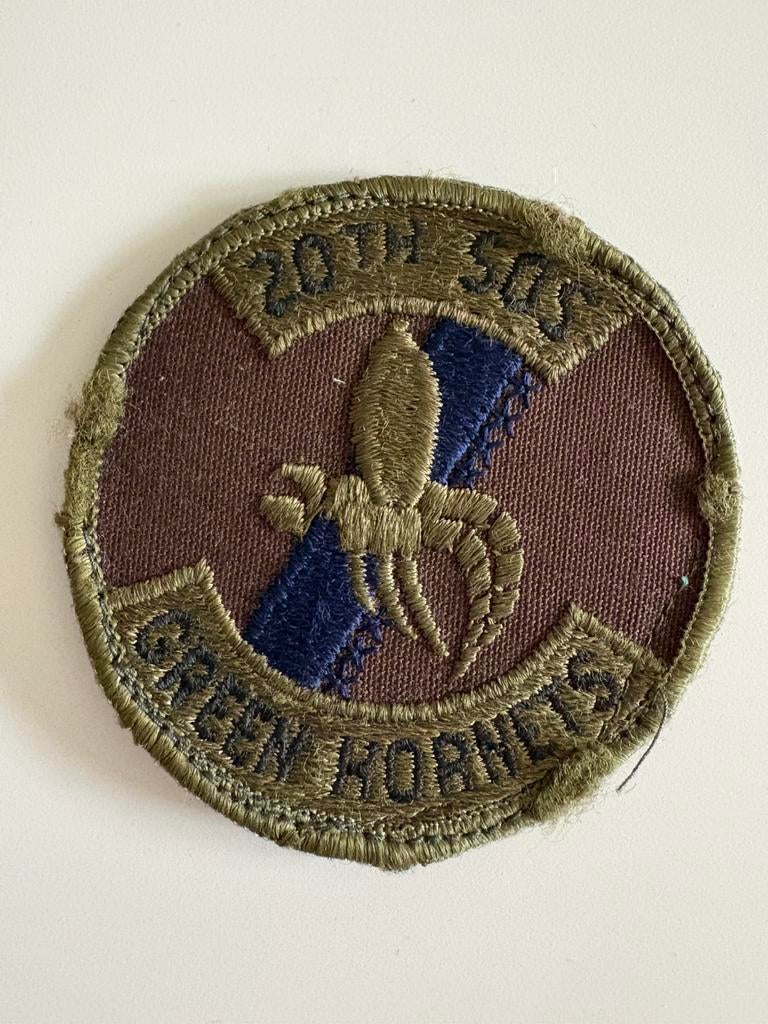 USAF 20th Special Operations Squadron patch, Ophalen of Verzenden, Luchtmacht, Nederland, Embleem of Badge