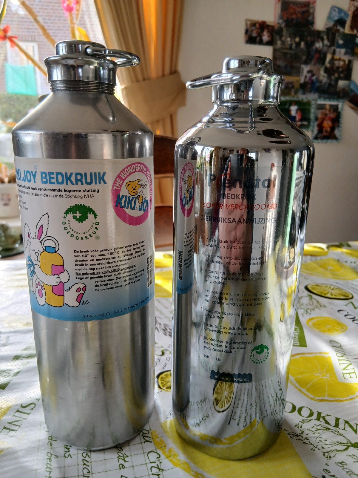 Prenatal bed kruik en een Kiki joybed kruik met kruikzak €5, Ophalen of Verzenden, Zo goed als nieuw, Overige typen, Prenatal