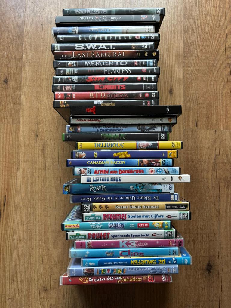 dvd verrassingspakket – diverse films & kinder-dvd’s, Alle leeftijden, Ophalen of Verzenden, Zo goed als nieuw, Overige genres