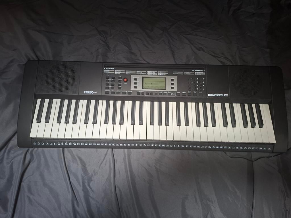 Maxmusic rhapsody 61m zo gloed als nieuw, Muziek en Instrumenten, Keyboards, Ophalen, Zo goed als nieuw, 61 toetsen, Overige merken