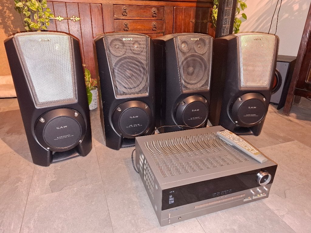 Speakerset, Gebruikt, Speakerset, Afstandsbediening, Ophalen