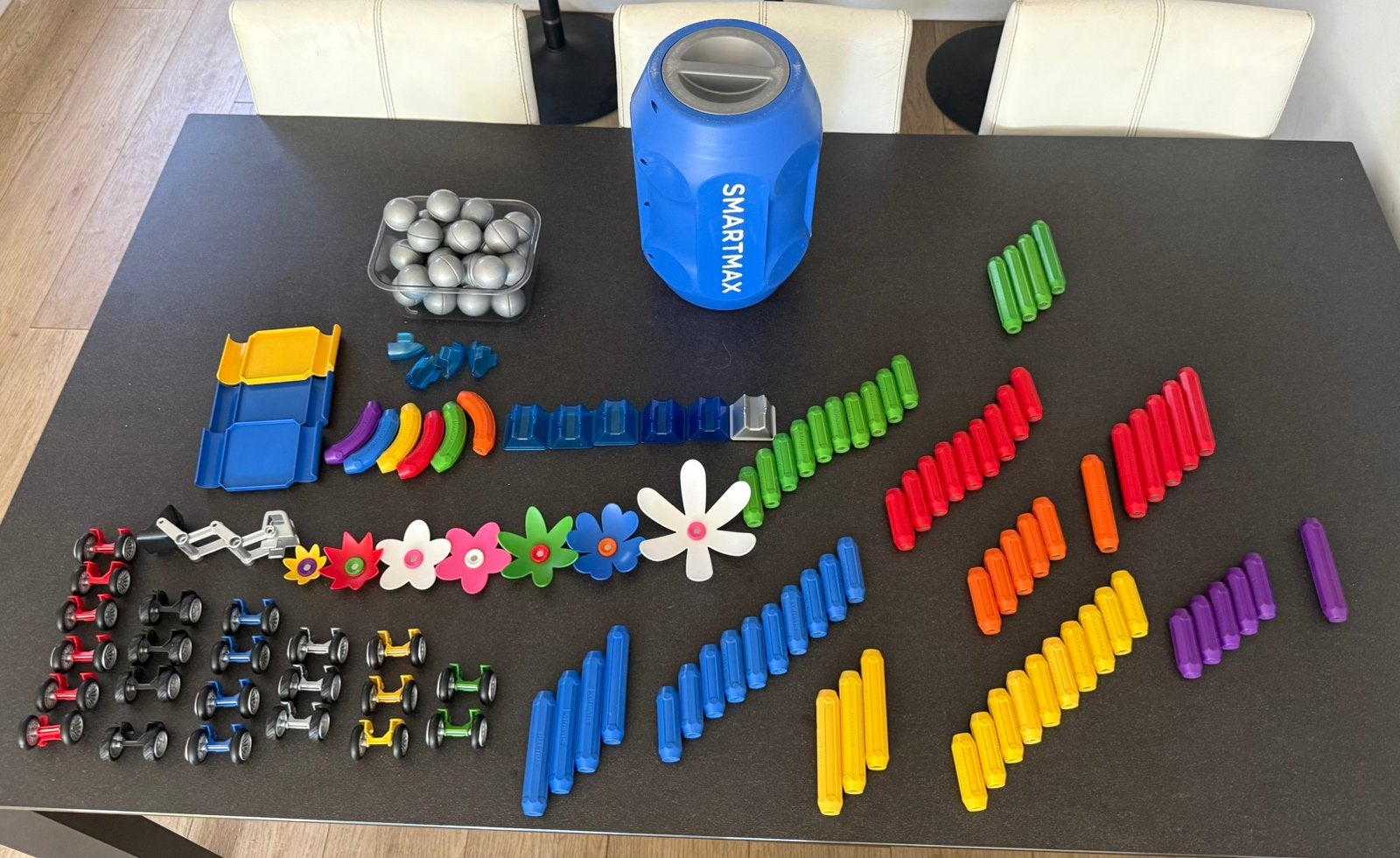 Grote xxl set SmartMax magnetisch speelgoed - inclusief ton, Ophalen, Zo goed als nieuw