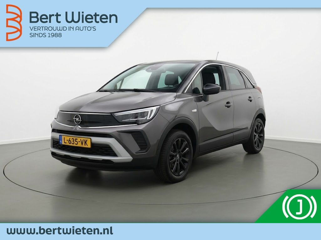 Opel Crossland 1.2 Turbo Elegance | Geen import | Hoge insta, Auto's, 840 kg, Gebruikt, 1199 cc, Leder en Stof