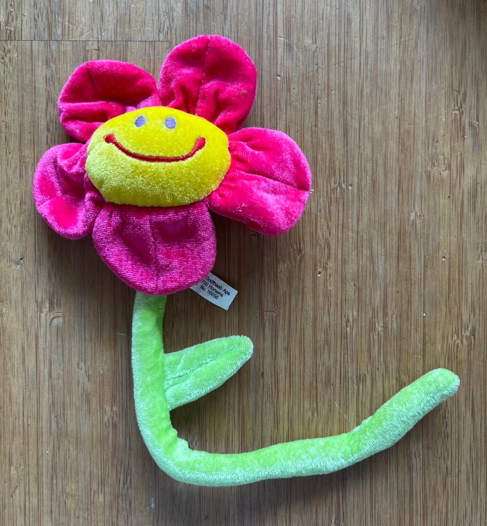Decoratie bloem roze, Ophalen of Verzenden, Zo goed als nieuw, Overige typen
