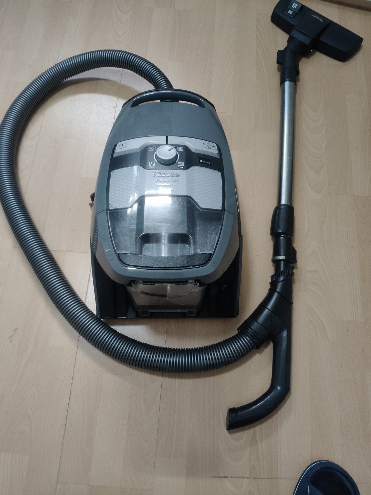 Miele Blizzard CX1 Excellence Ecoline stofzuiger, Gebruikt, Ophalen of Verzenden, Miele, Geschikt voor harde vloeren