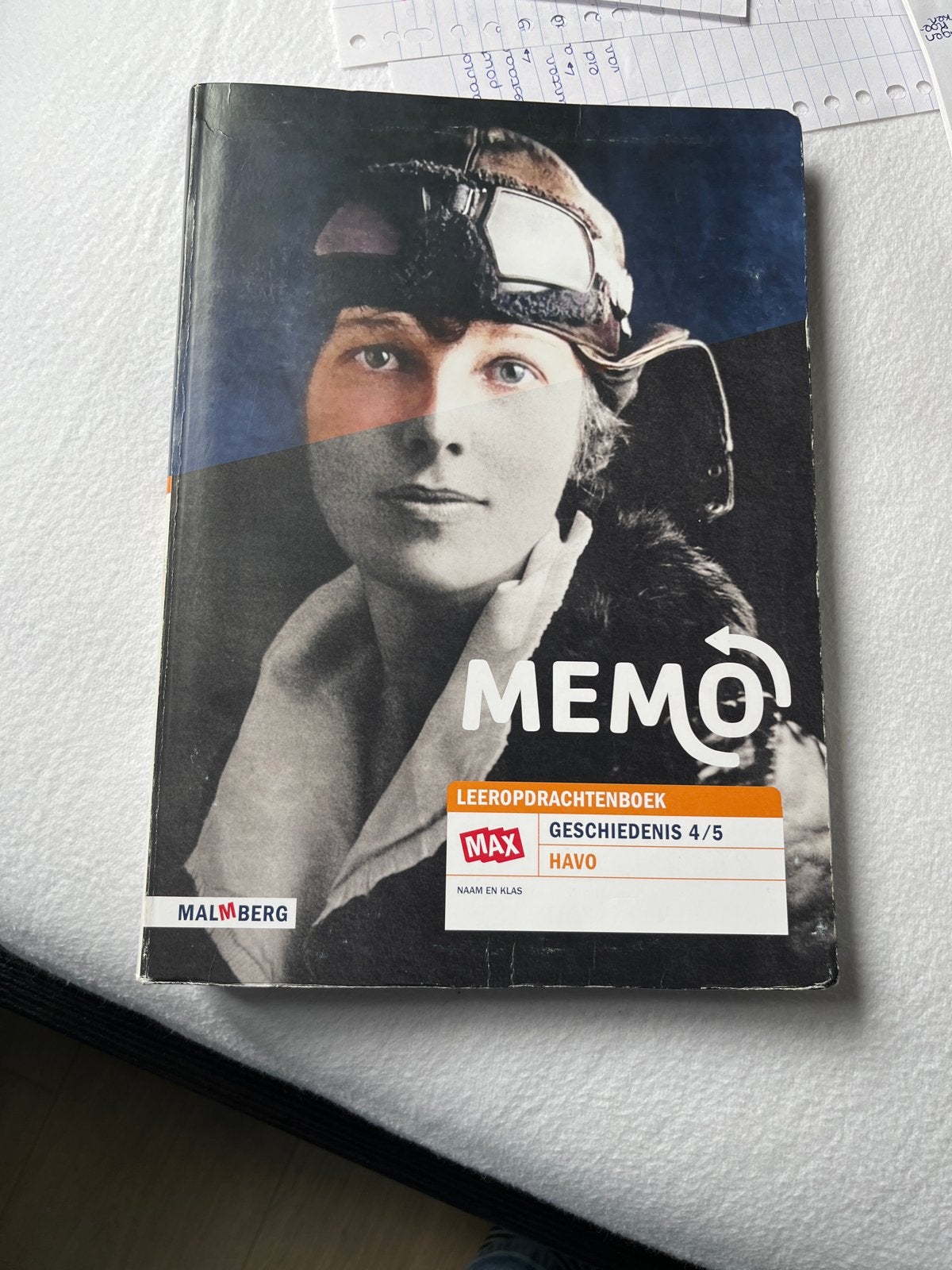 MEMO Geschiedenis 4/5 HAVO Leeropdrachtenboek Malmberg, Ophalen of Verzenden, Gelezen, HAVO, Geschiedenis