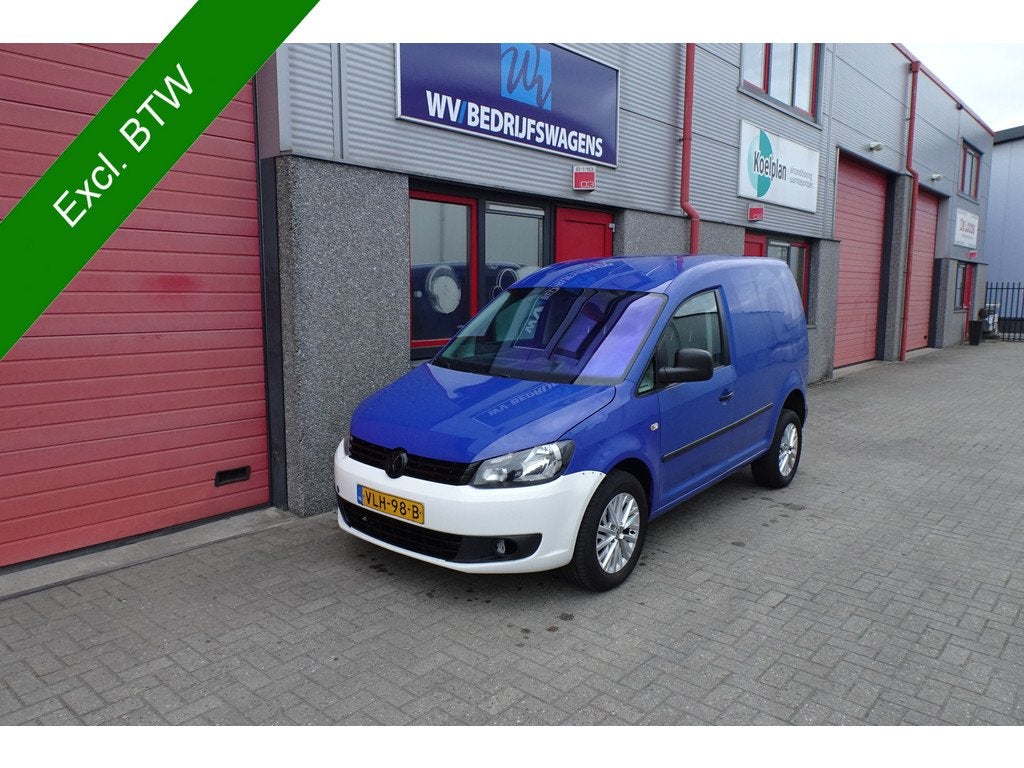 Volkswagen Caddy 2.0 TDI 4Motion airco (bj 2015), Auto's, Bestelauto's, Gebruikt, 4 cilinders, Bedrijf, 2 stoelen