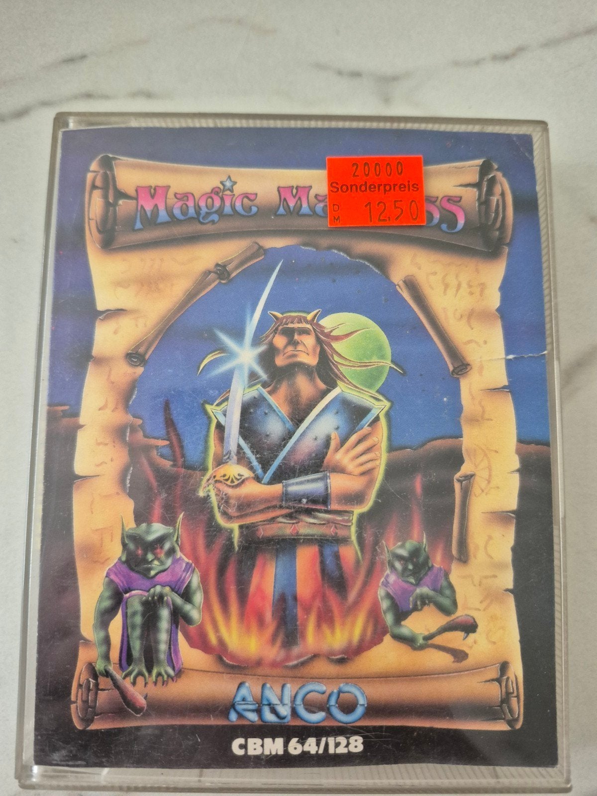 Magic Madness  - ANCO CBM 64/128 (Vintage Game), 1 speler, Ophalen of Verzenden, Gebruikt, Vanaf 3 jaar
