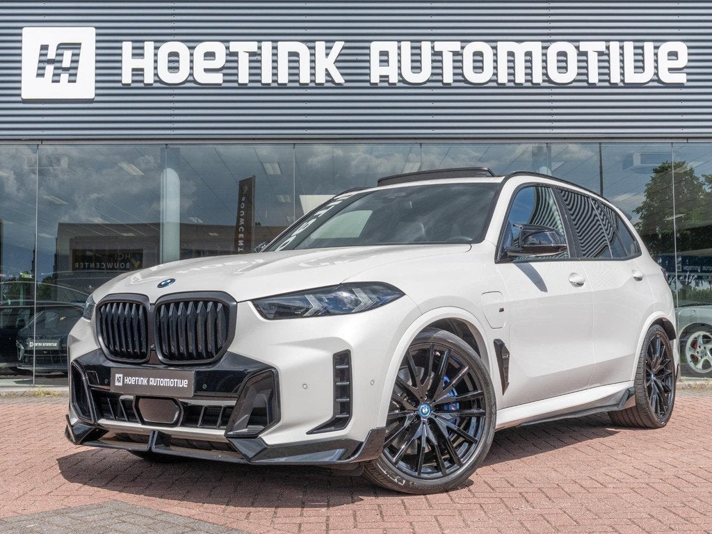 BMW X5 xDrive50e | Sky Lounge | Bowers & Wilkins | Dealer on, Auto's, Gebruikt, 2395 kg, Alcantara, Wit