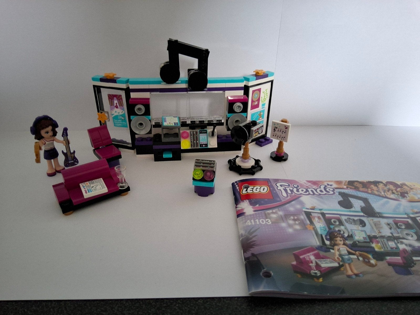 Lego Friends 41103 Popster Opnamestudio, Ophalen of Verzenden, Zo goed als nieuw