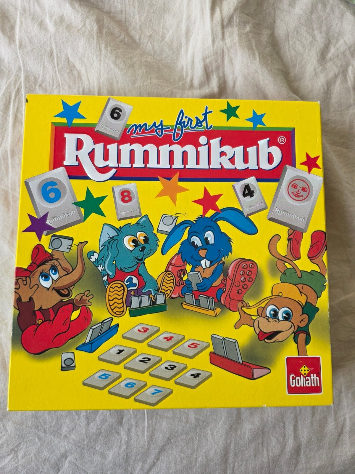 My First Rummikub - Educatief Spel voor Kinderen, Drie of vier spelers, Ophalen, Zo goed als nieuw, Goliath