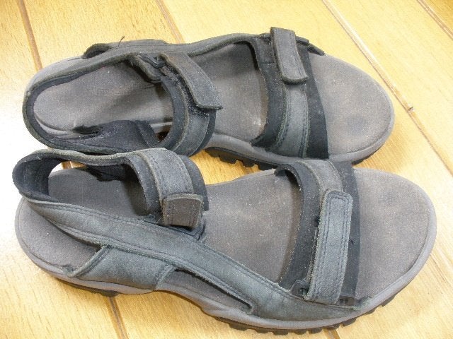 NIKE sandalen grijs maat 38, Gebruikt, Jongen of Meisje, Overige typen, Ophalen of Verzenden