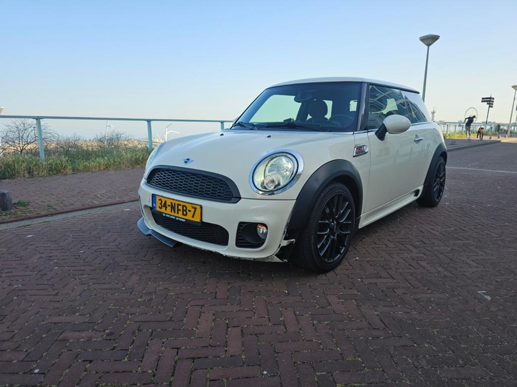 Mini 1.6 ONE 2010 Wit, Auto's, Mini, Particulier, One, ABS, Airbags, Airconditioning, Bochtverlichting, Centrale vergrendeling
