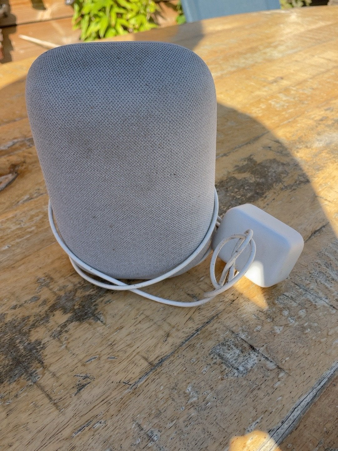 Google Nest Audio Smart Speaker - Chalk, Audio, Tv en Foto, Slimme speaker, Google, WiFi, Ophalen of Verzenden
