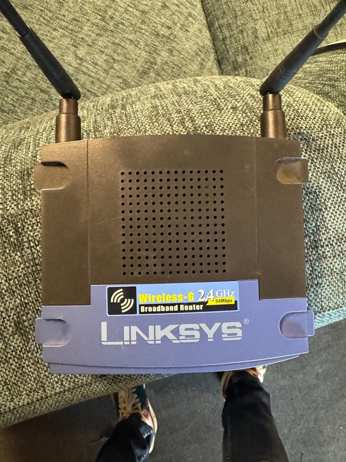 Linksys Wireless-G Broadband Router WRT54GL v1.1, Computers en Software, Ophalen of Verzenden, Gebruikt, Router