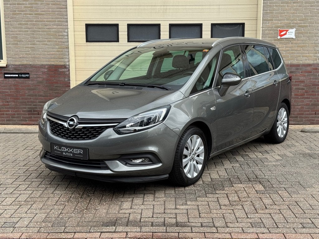 Opel Zafira 1.4 Turbo Online Edition 7p. Airco|Clima|Cruise|, Auto's, Opel, 4 cilinders, 7 stoelen, Bedrijf, 1364 cc