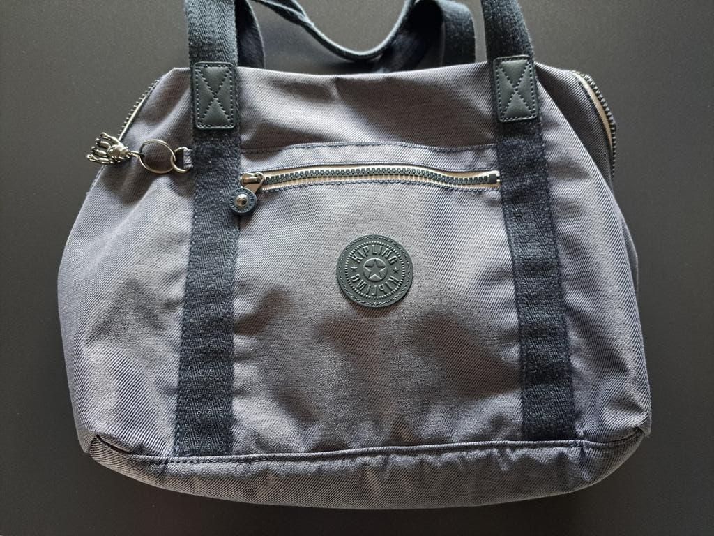 Zo goed als nieuwe Kipling Art tas, kleur: blauw, Ophalen of Verzenden, Zo goed als nieuw, Blauw, Handtas