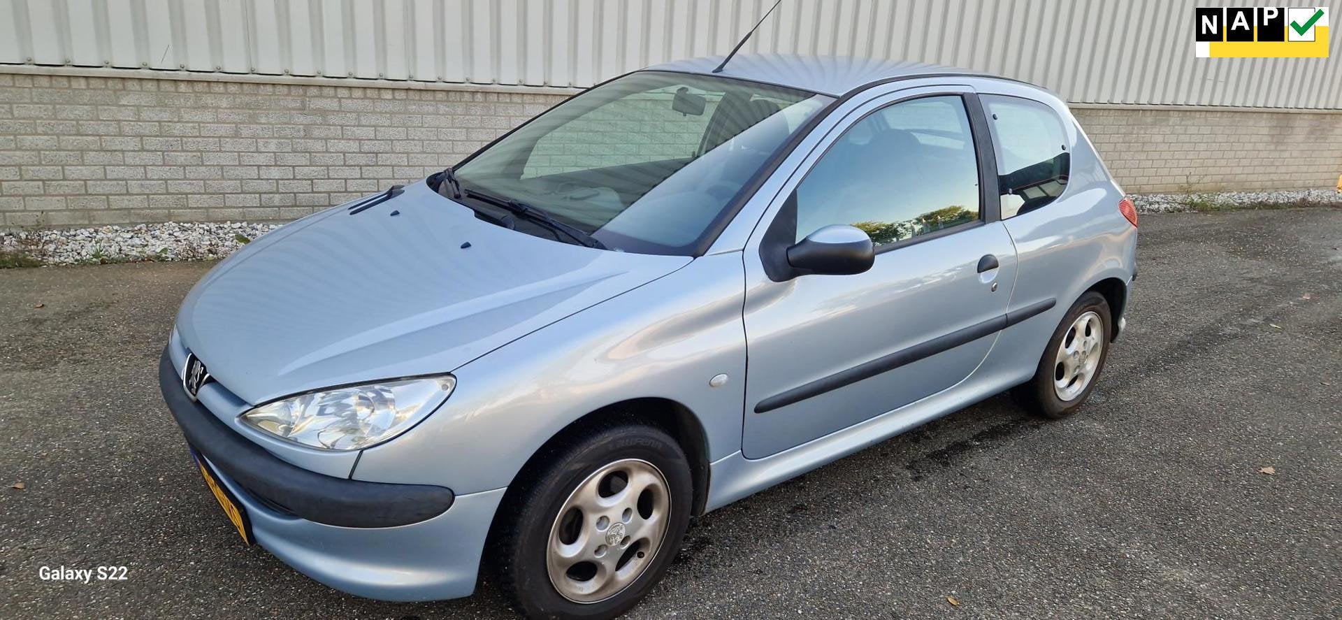 Peugeot 206 1.4 Pop' Art, 31 €/maand, 4 cilinders, Origineel Nederlands, Bedrijf