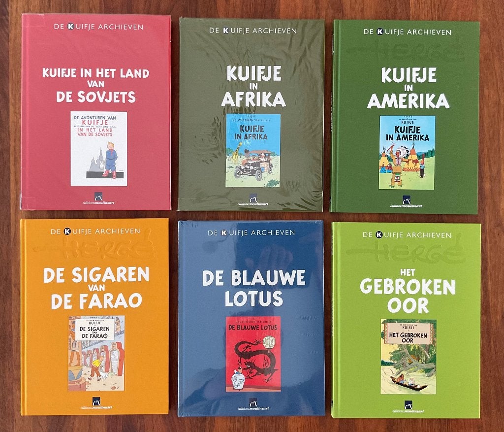 De Kuifje Archieven, Complete serie of reeks, Ophalen, Nieuw