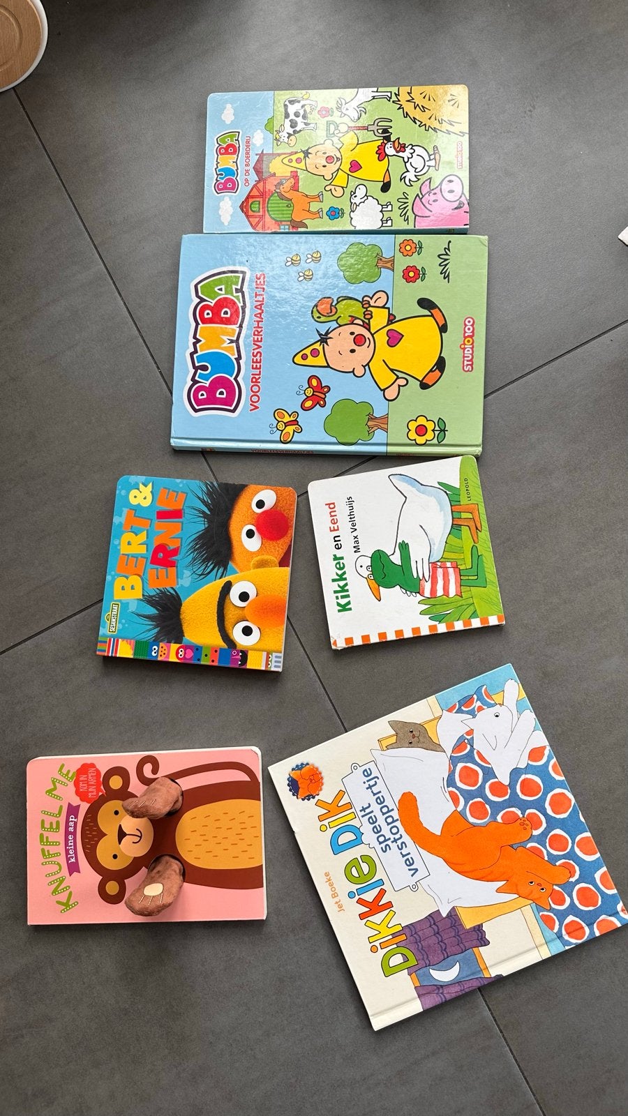 Leuke kinderboeken: Bumba, Bert & Ernie, Kikker en Dik, Boeken, Ophalen of Verzenden, Gelezen, Uitklap-, Voel- of Ontdekboek, 2 tot 3 jaar