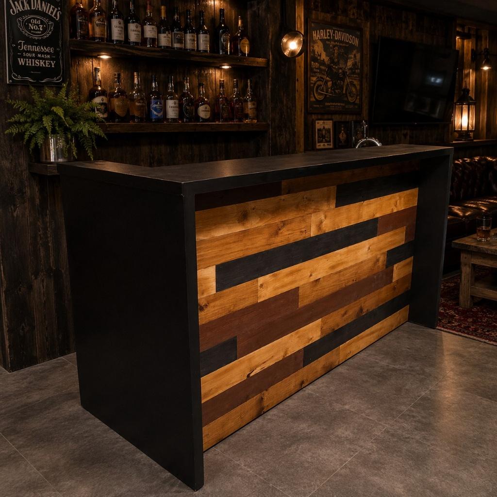 Houten bar the rag - Houten barren - Thuisbar - Bars, Kouwehoek 1b, Cave & Garden, Nieuw, Ophalen of Verzenden