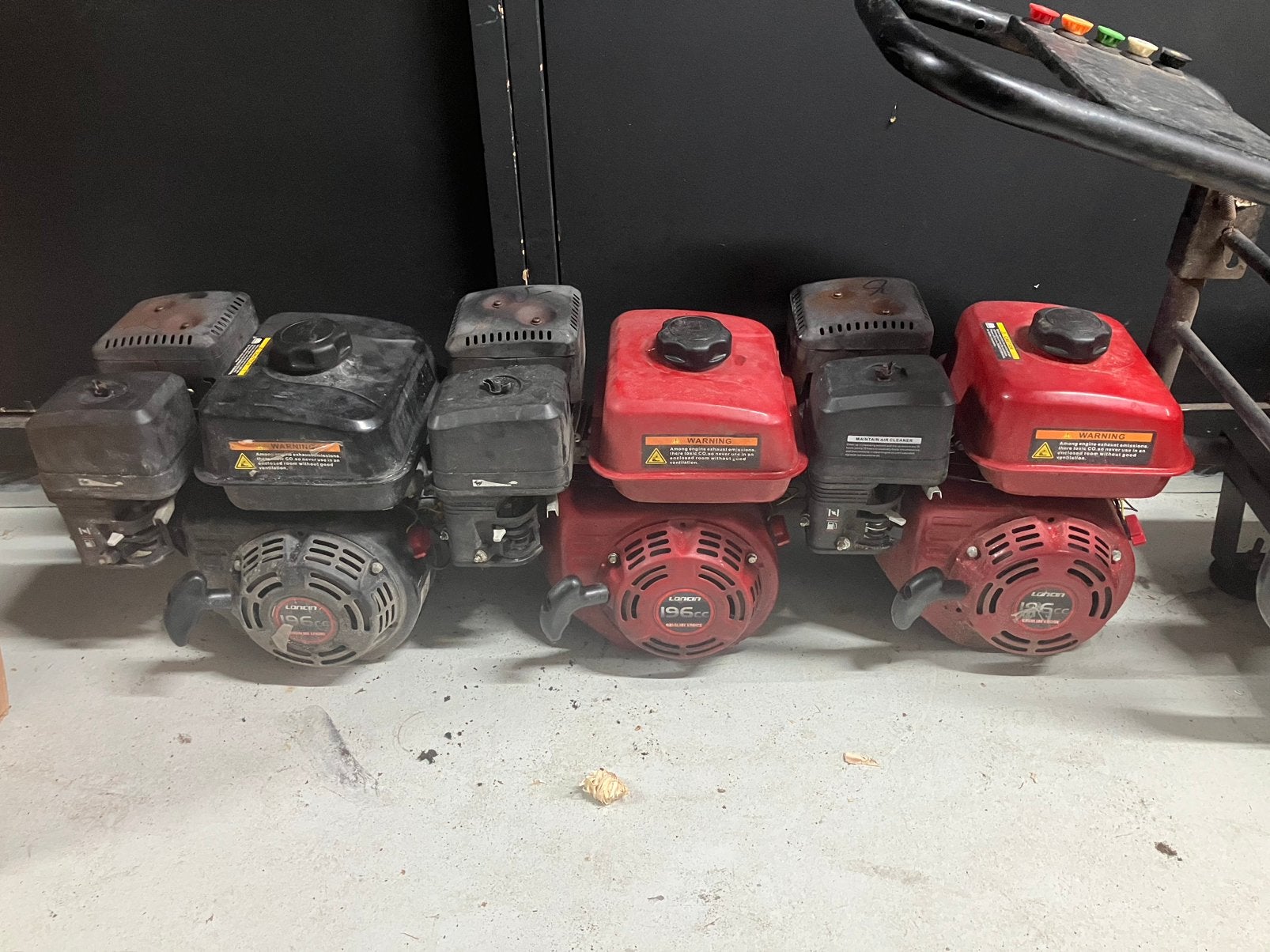 Gebruikte professionele benzinemotoren 6,5pk Loncin, Ophalen of Verzenden, Gebruikt, Benzinemotor, 1800 rpm of meer
