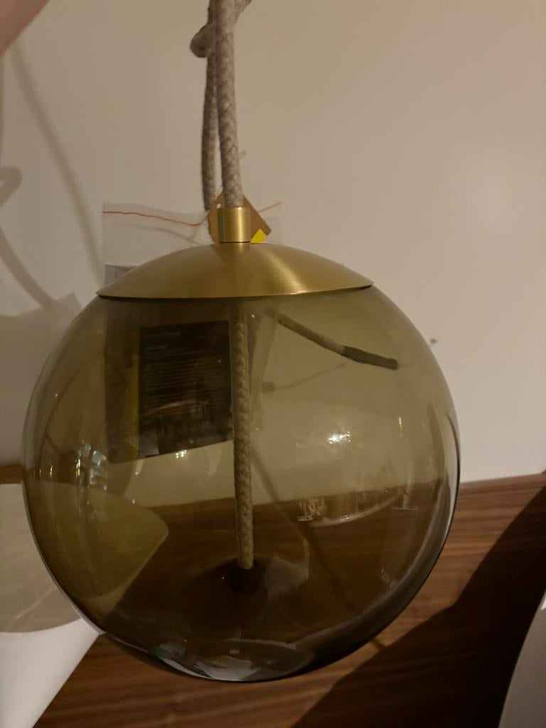 2x Brokis knot sfera & cilindro small lamp nieuw hanglamp, Huis en Inrichting, Lampen | Hanglampen, Ophalen of Verzenden, Zo goed als nieuw