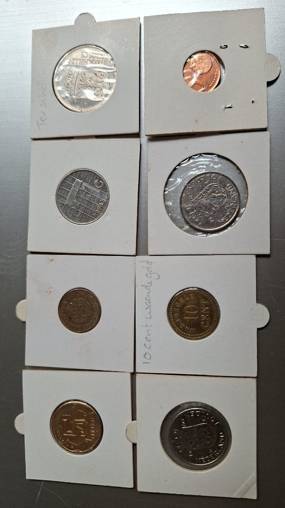 diverse muntjes, Ophalen of Verzenden, Koningin Beatrix, Overige waardes, Losse munt