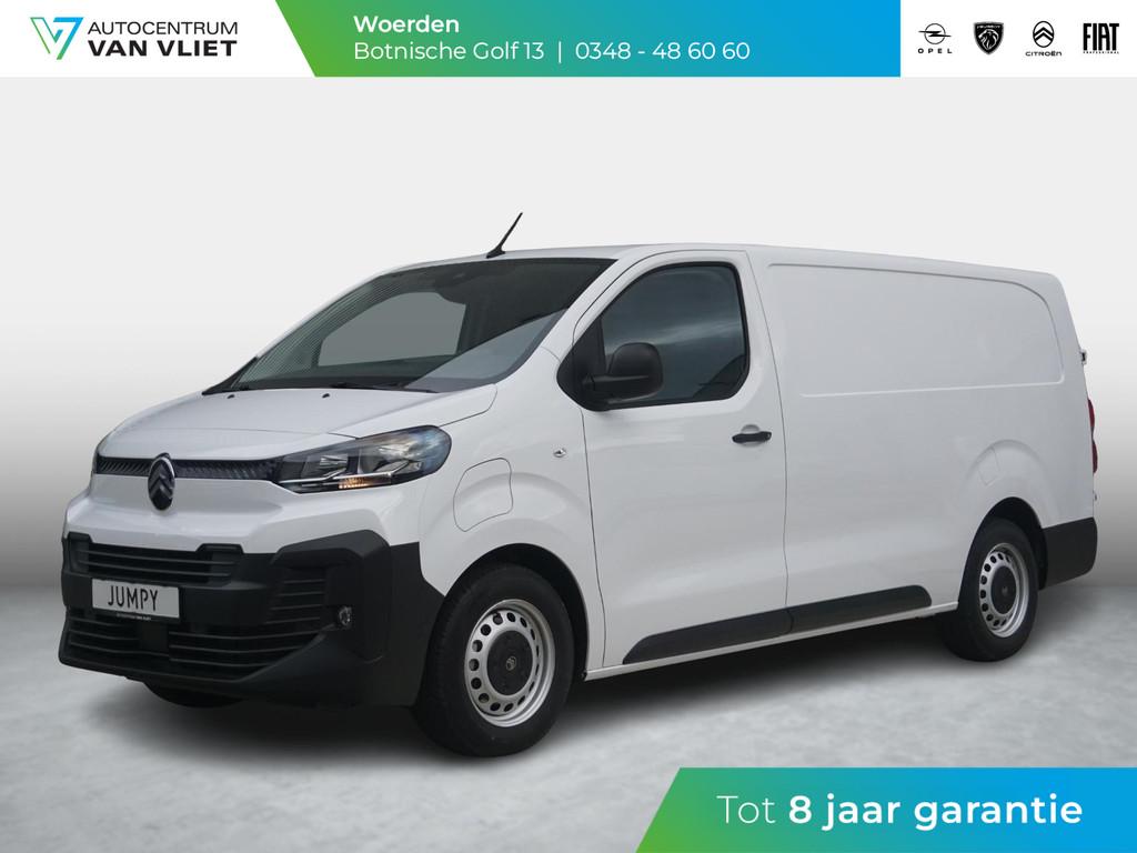 Citroen ë-Jumpy L3 75 kWh | tot 8 jaar garantie | Navi incl, Zwart, Citroën, 2027 kg, Wit