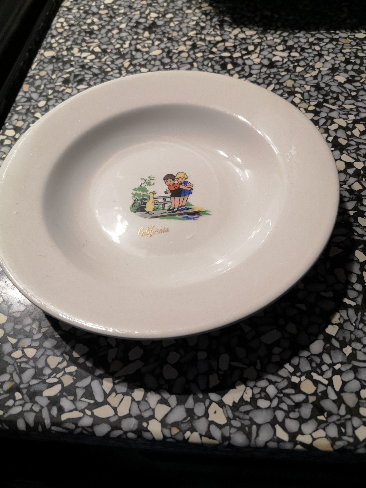 kinderbordjes, Antiek en Kunst, Ophalen of Verzenden