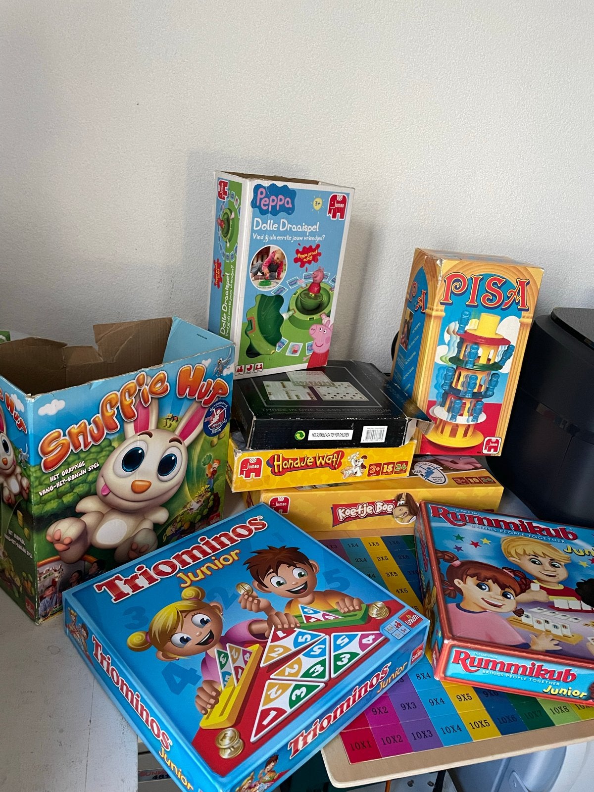 Diverse bordspellen en gezelschapsspellen - Set, Een of twee spelers, Ophalen of Verzenden, Gebruikt