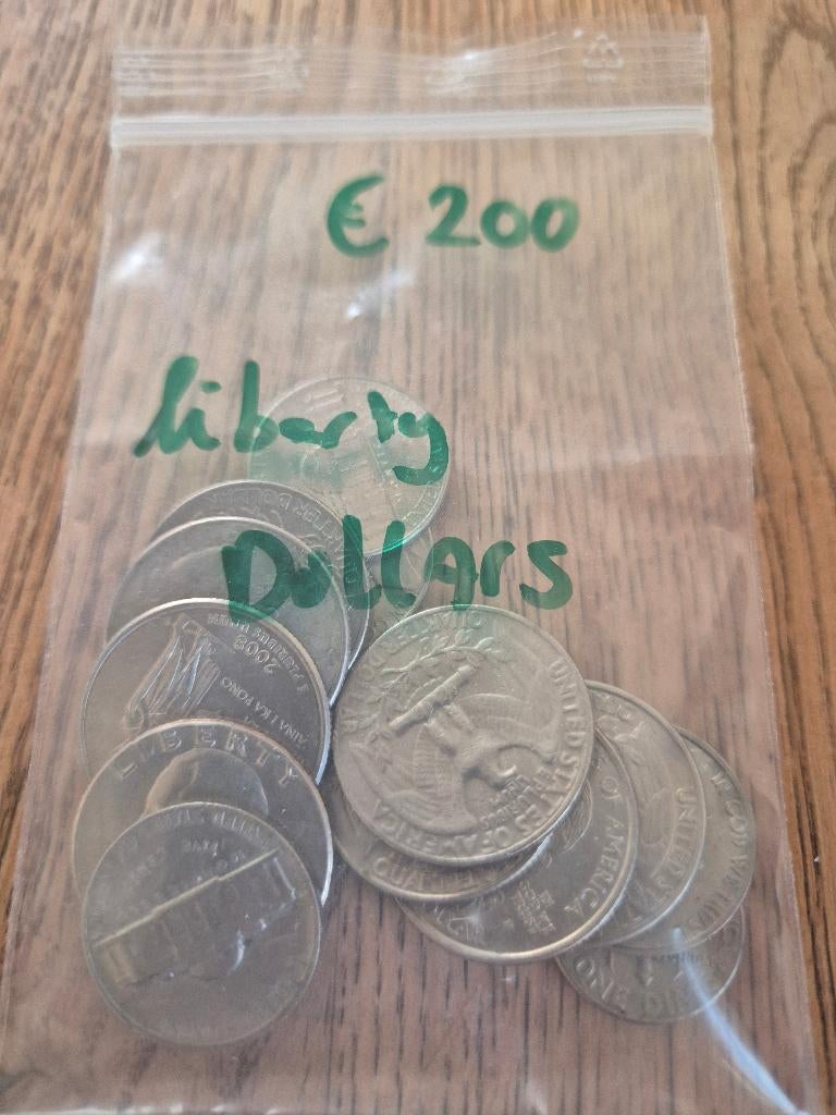 Liberty dollars, Ophalen of Verzenden, Noord-Amerika, Setje