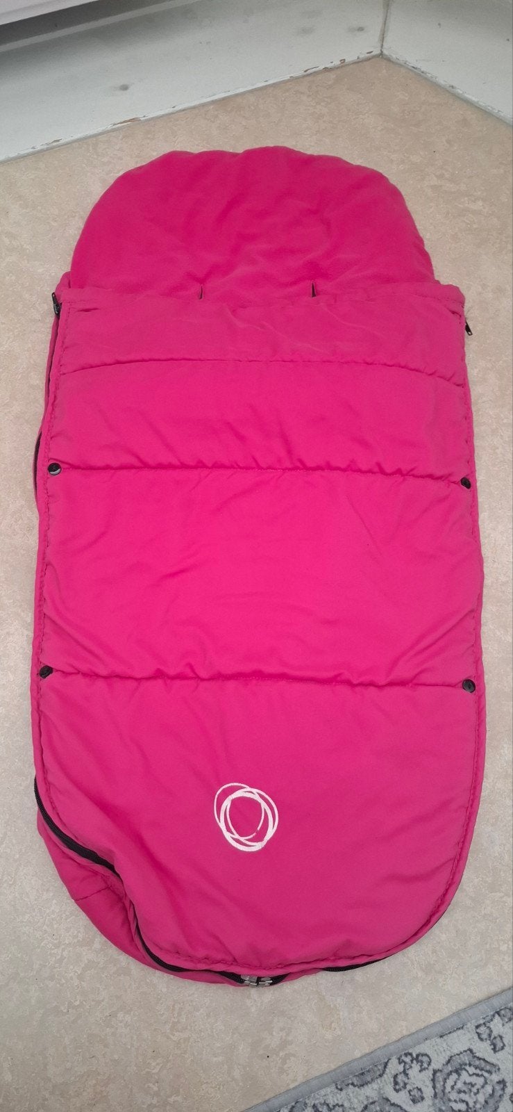 Bugaboo voetenzak roze, Ophalen, Zo goed als nieuw