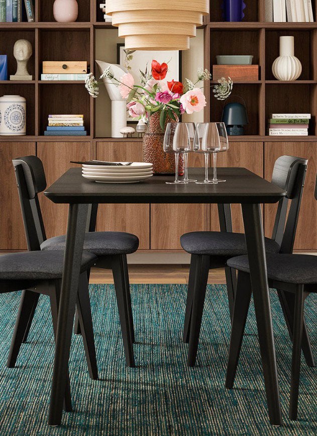 Nieuw in de doos!!! IKEA Lisabo zwart, Ophalen, 50 tot 100 cm, 100 tot 150 cm, Nieuw